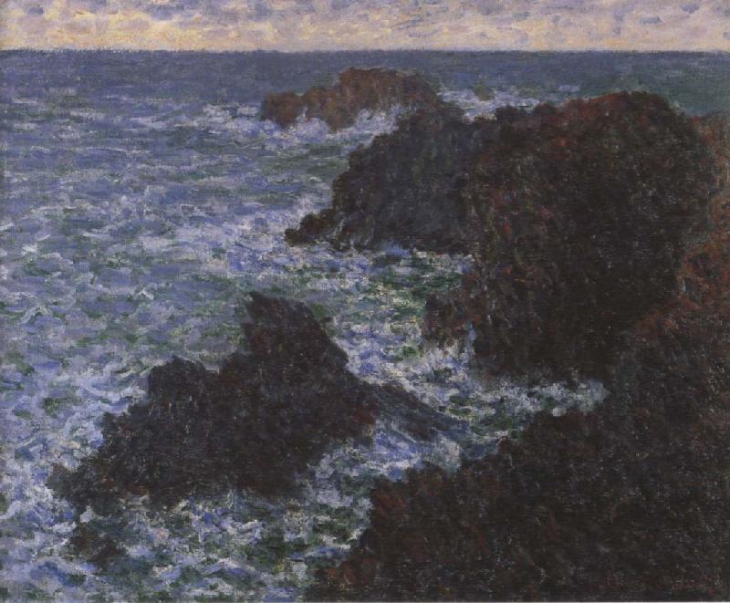 Claude Monet The Rocks of Belle-lle oil painting picture